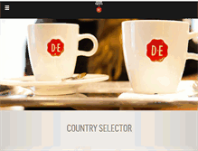 Tablet Screenshot of douwe-egberts.com